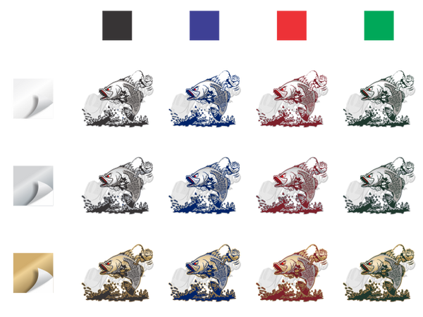 Allens Big Barra Country Sticker (Pair)