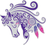 AG082 - Dreamcatcher Horse Head (Pair)