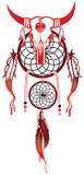 AG016 - Skull Dreamcatcher (Pair)