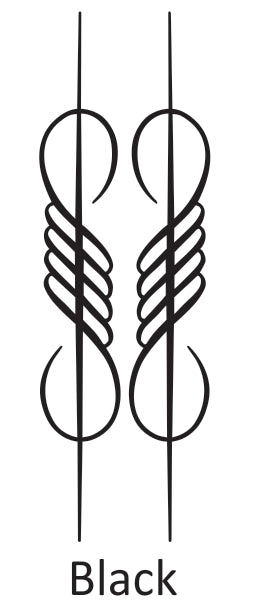 Spiral Scroll Sticker (Pair)
