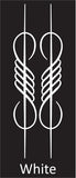 Spiral Scroll Sticker (Pair)