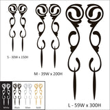 Truck Swirl Scroll Sticker (Pair)