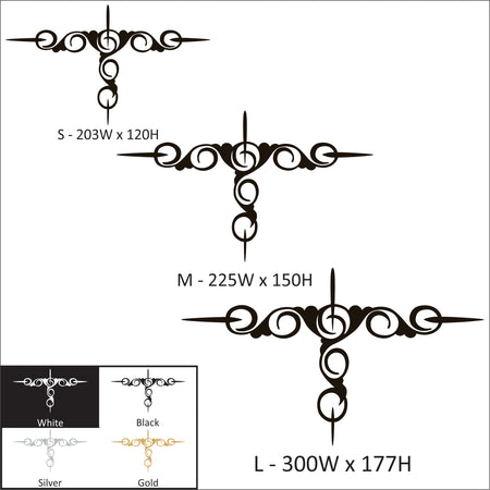 Brahman Bull Head Sticker (Pair)