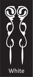 Truck Swirl Scroll Sticker (Pair)