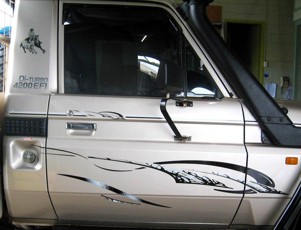 Camp Drafter Bug Deflector Sticker (Pair) – Allens Tint & Signs