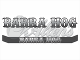 'Barra Hog' Bug Deflector Name Sticker